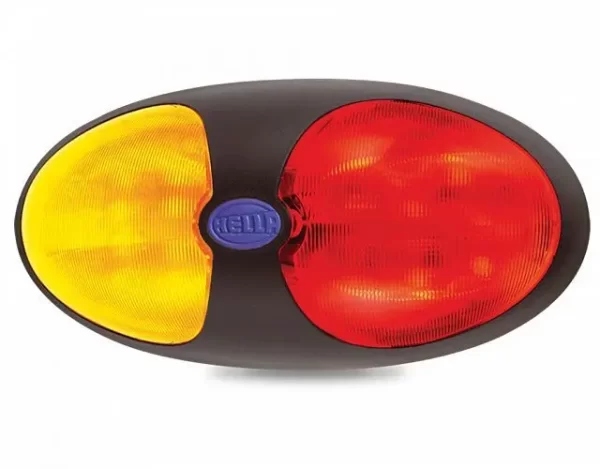 HELLA DURALED AMBER/RED SIDE MARKER LIGHT