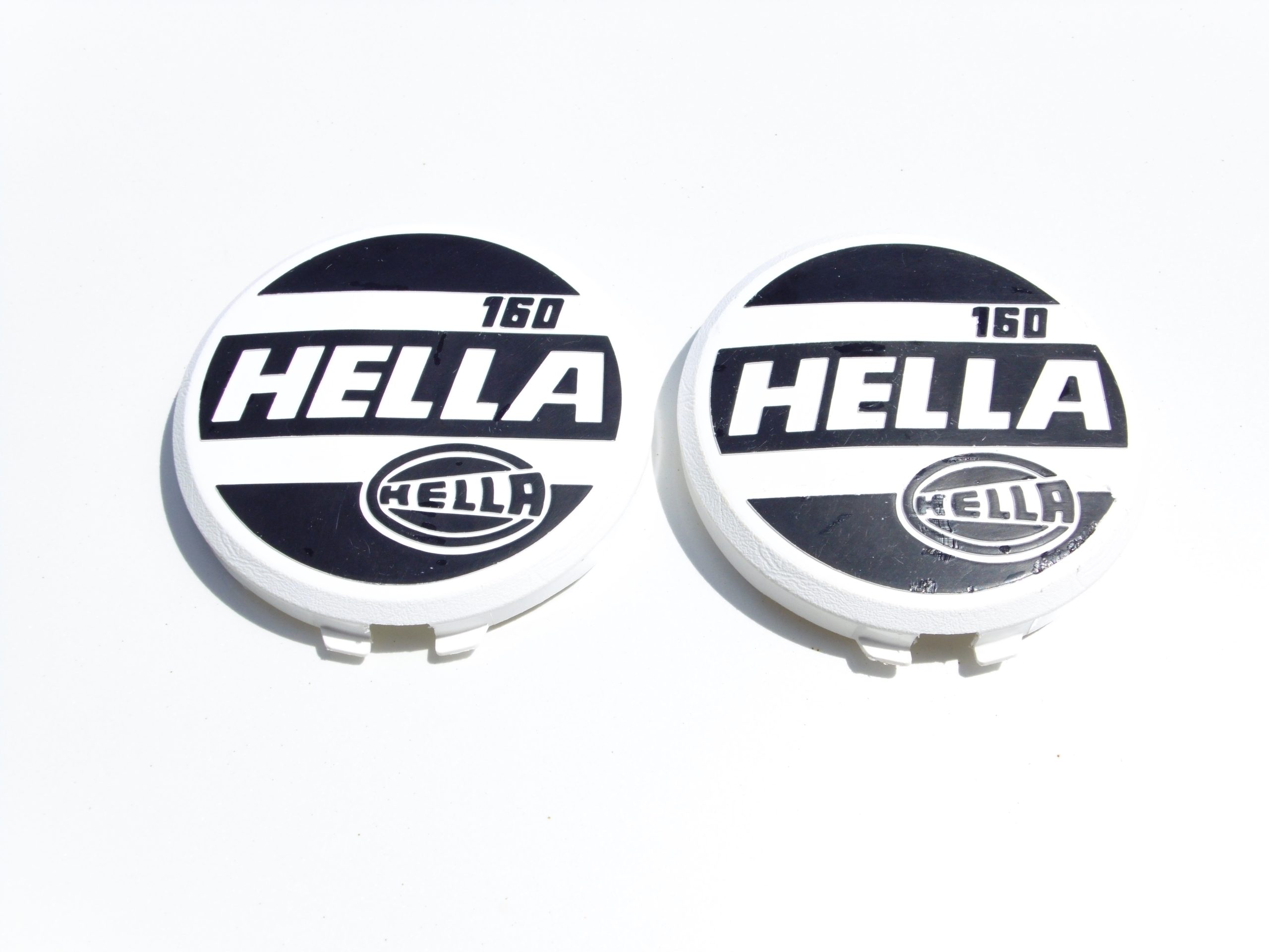 VINTAGE HELLA 160 CHROME BACKED DRIVING/SPOT LIGHTS - Image 5