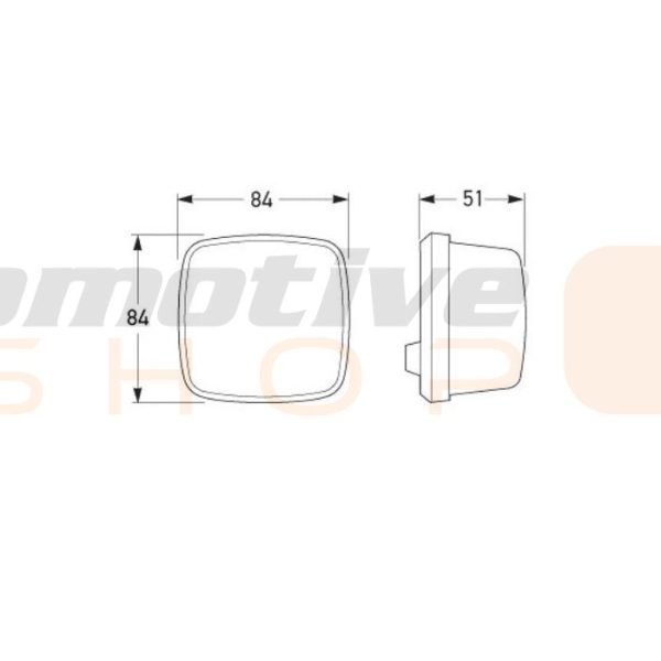 HELLA STOP/TAIL/LICENCE PLATE LIGHT - Image 2