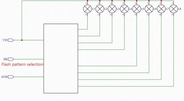 EVL iLED 4/8 CHANNEL FLASHER - Image 2