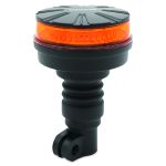 CROSSFIRE SUPER SLIM AMBER LED FLEXI POLE MOUNT BEACON