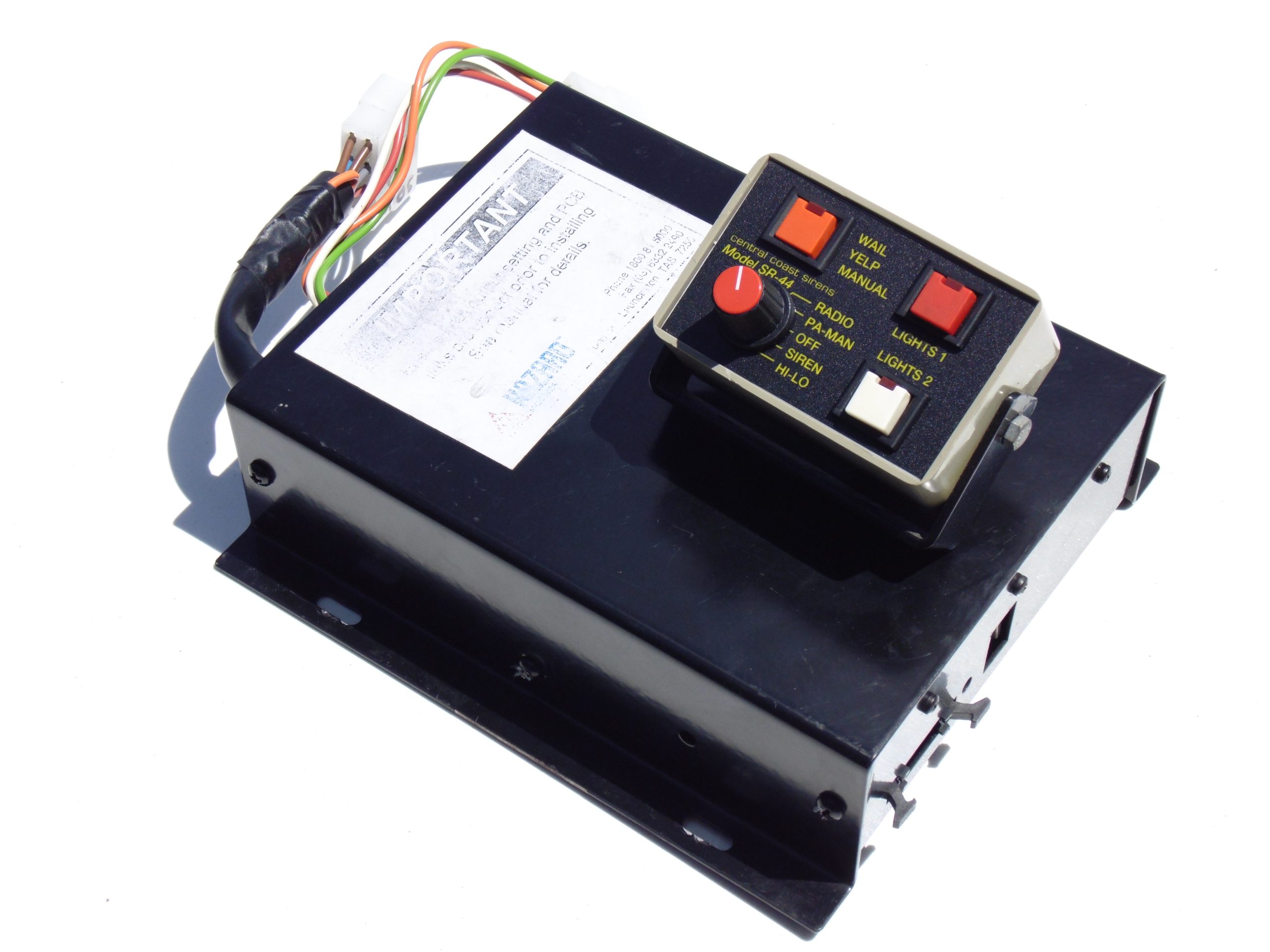 HAZARD SYSTEMS 4000 SERIES SIREN UNIT SUIT REPAIR OR SPARES